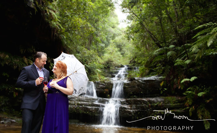 Wedding at Terrace Falls, Blue Mountains
